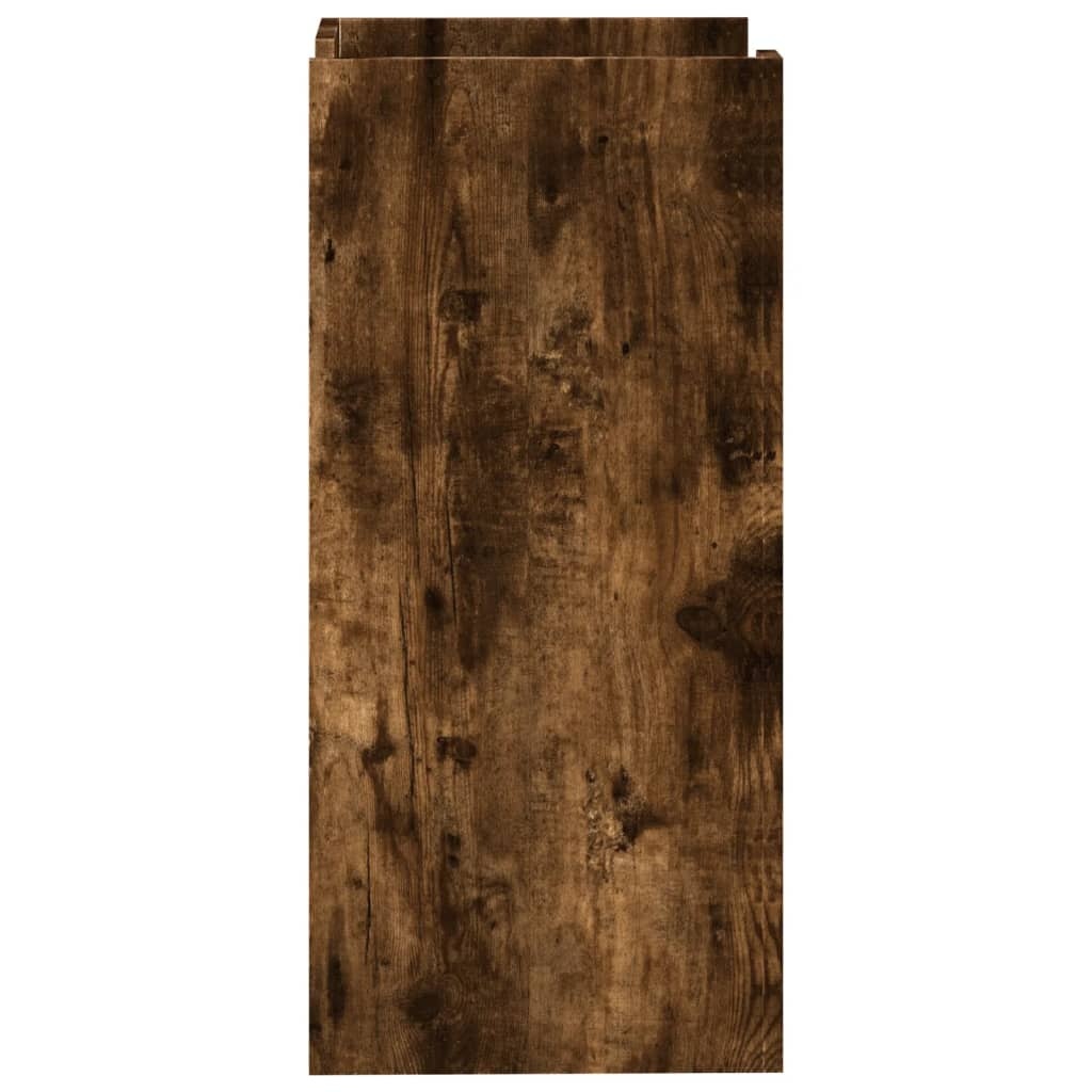 VidaXL Dressoir 45x35x75 cm bewerkt hout gerookt eikenkleurig