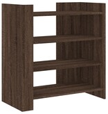 VidaXL Dressoir 73,5x35x75 cm bewerkt hout bruin eikenkleur