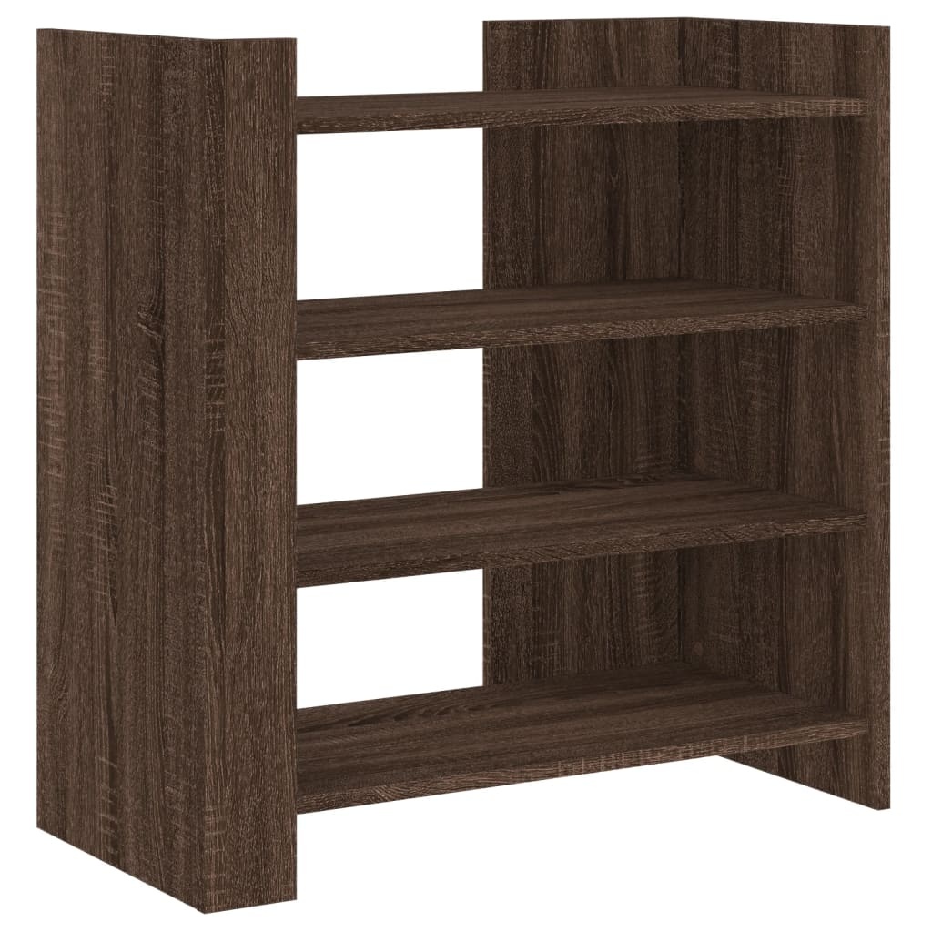 VidaXL Dressoir 73,5x35x75 cm bewerkt hout bruin eikenkleur