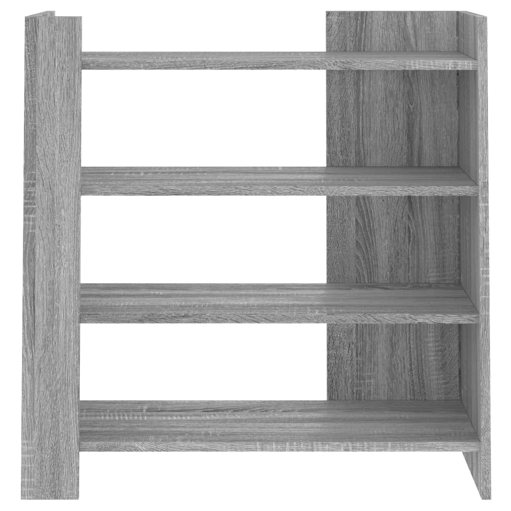 VidaXL Dressoir 73,5x35x75 cm bewerkt hout grijs sonoma eikenkleurig