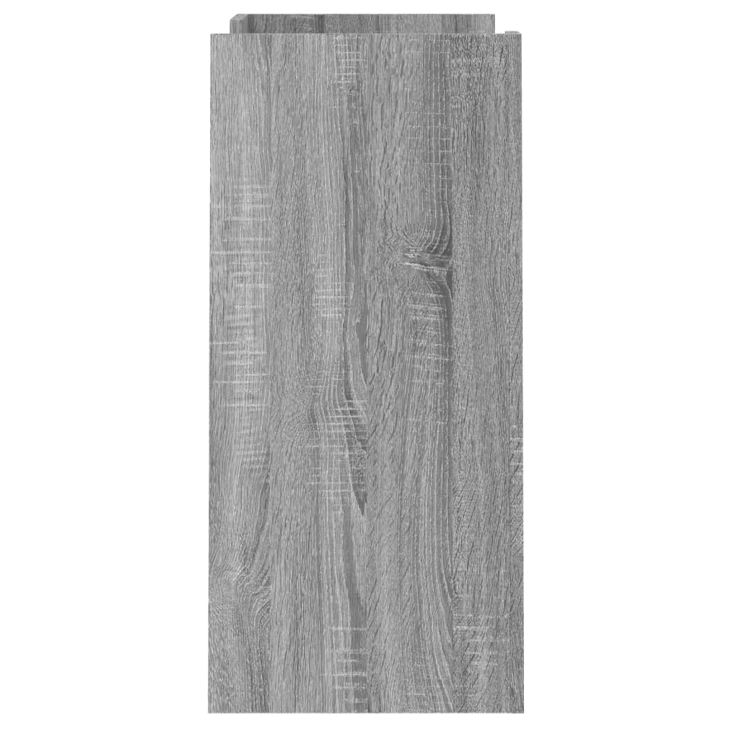 VidaXL Dressoir 73,5x35x75 cm bewerkt hout grijs sonoma eikenkleurig