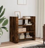VidaXL Dressoir 73,5x35x75 cm bewerkt hout gerookt eikenkleurig