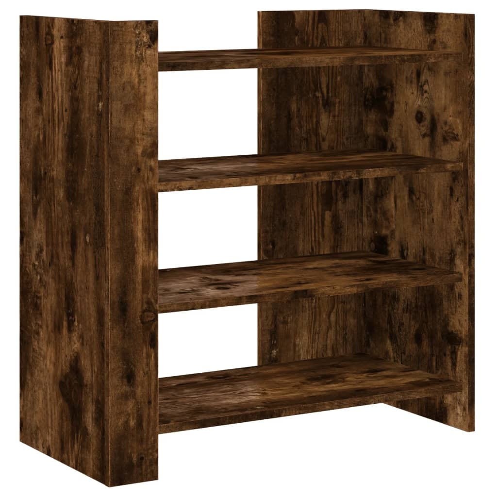 VidaXL Dressoir 73,5x35x75 cm bewerkt hout gerookt eikenkleurig