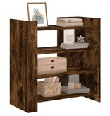 VidaXL Dressoir 73,5x35x75 cm bewerkt hout gerookt eikenkleurig
