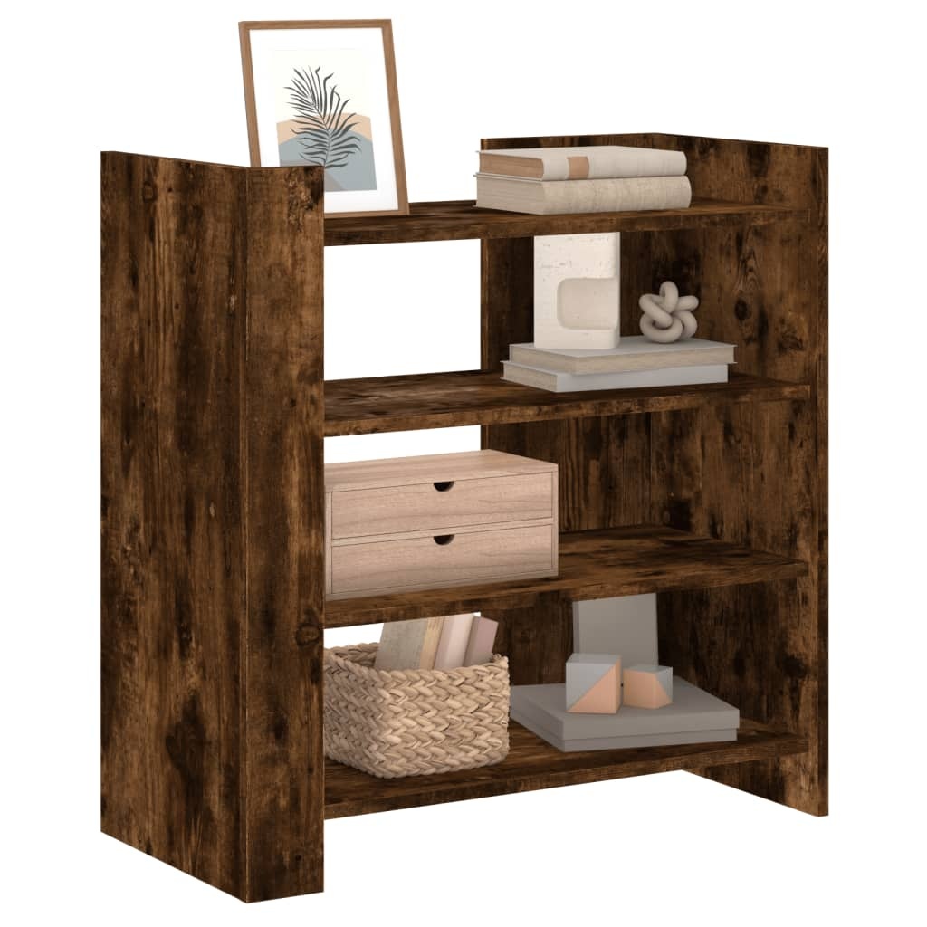VidaXL Dressoir 73,5x35x75 cm bewerkt hout gerookt eikenkleurig