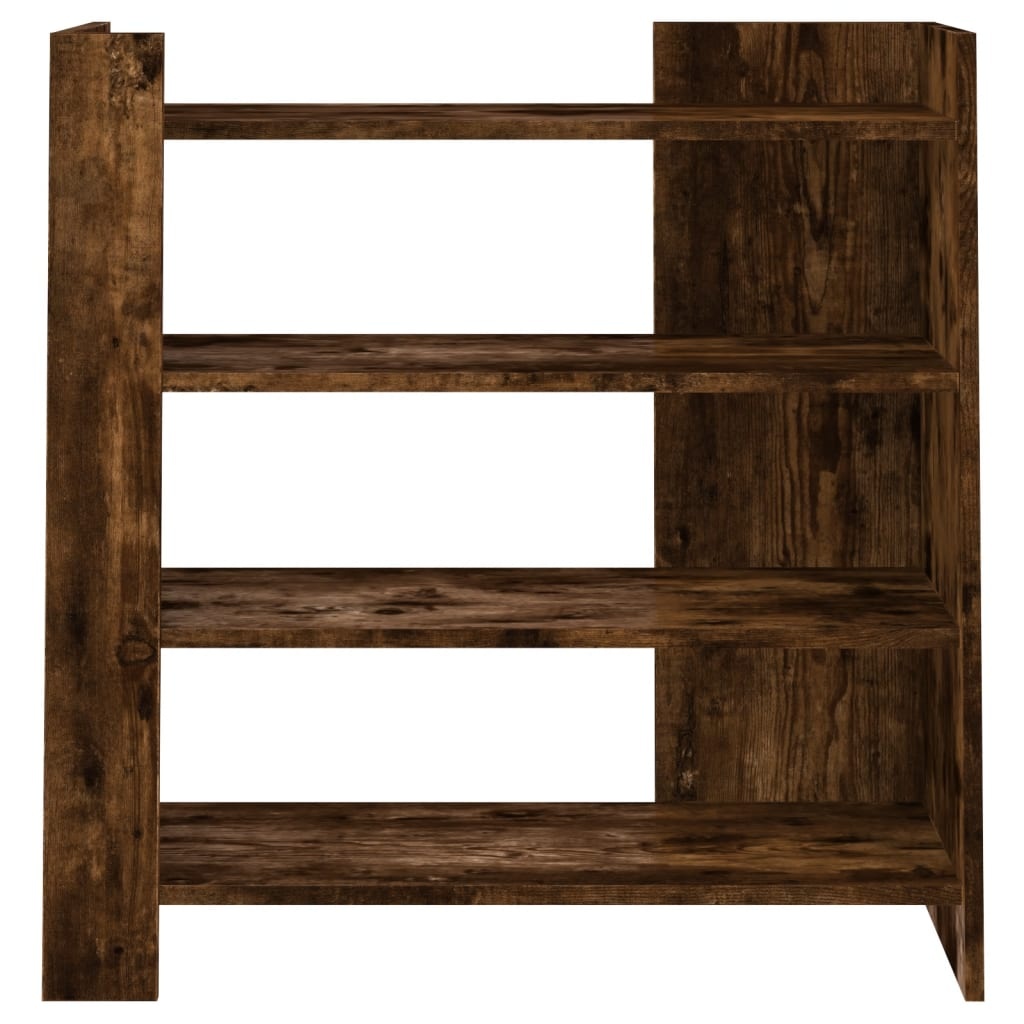 VidaXL Dressoir 73,5x35x75 cm bewerkt hout gerookt eikenkleurig