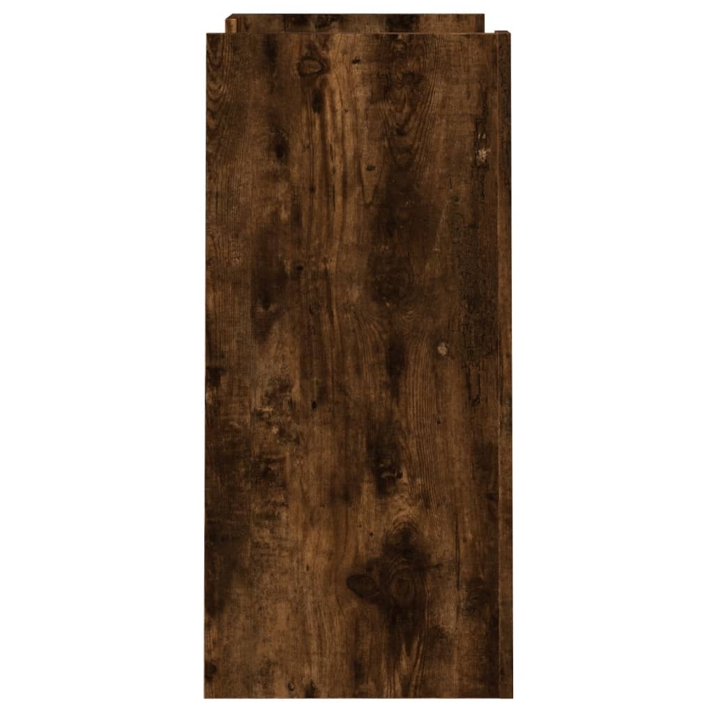 VidaXL Dressoir 73,5x35x75 cm bewerkt hout gerookt eikenkleurig