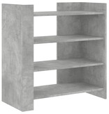 VidaXL Dressoir 73,5x35x75 cm bewerkt hout betongrijs