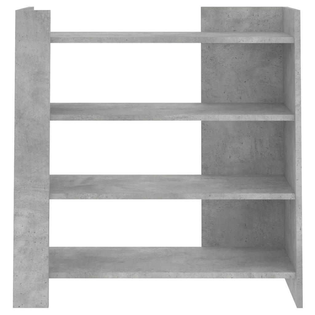 VidaXL Dressoir 73,5x35x75 cm bewerkt hout betongrijs
