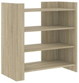 VidaXL Dressoir 73,5x35x75 cm bewerkt hout sonoma eikenkleurig