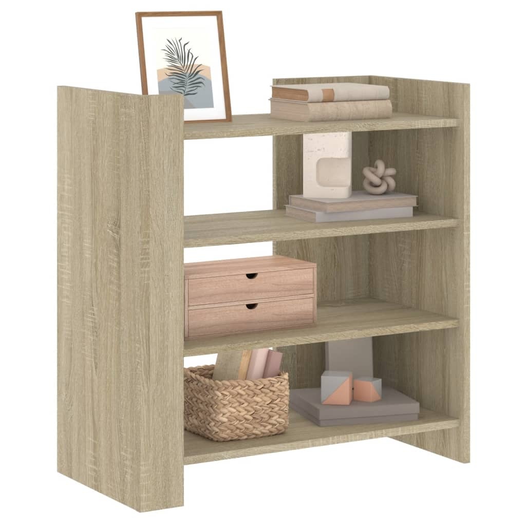 VidaXL Dressoir 73,5x35x75 cm bewerkt hout sonoma eikenkleurig