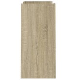 VidaXL Dressoir 73,5x35x75 cm bewerkt hout sonoma eikenkleurig