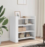 VidaXL Dressoir 73,5x35x75 cm bewerkt hout wit