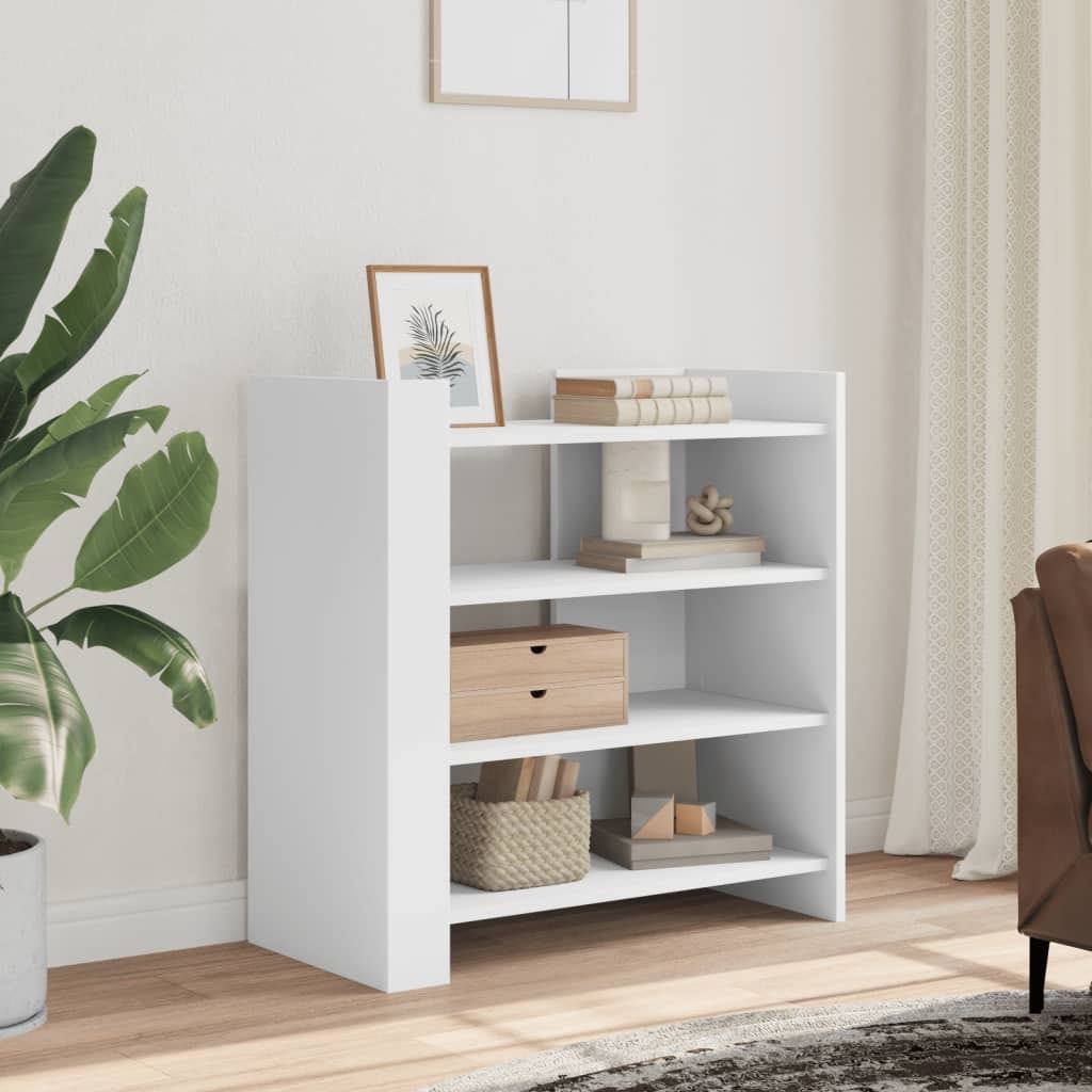 VidaXL Dressoir 73,5x35x75 cm bewerkt hout wit