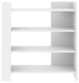 VidaXL Dressoir 73,5x35x75 cm bewerkt hout wit