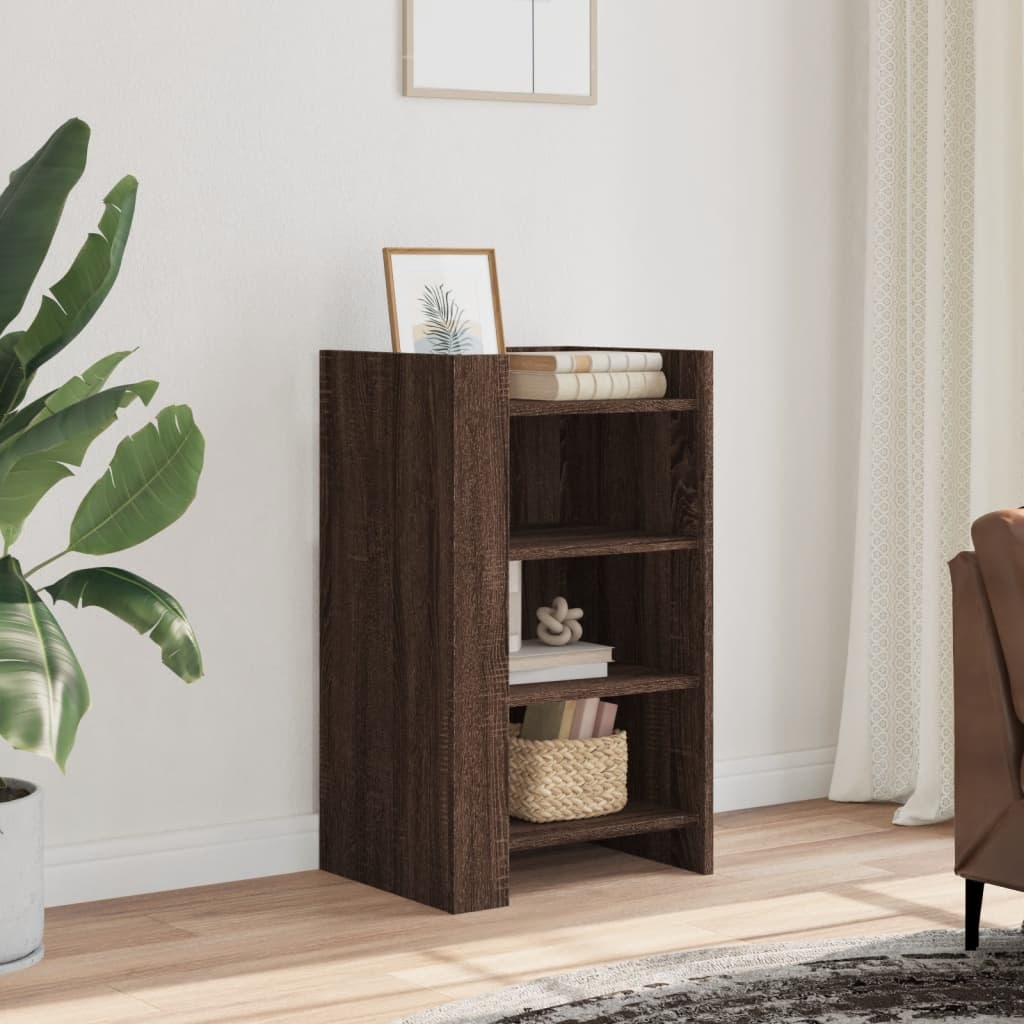VidaXL Dressoir 45x35x75 cm bewerkt hout bruin eikenkleur