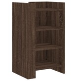 VidaXL Dressoir 45x35x75 cm bewerkt hout bruin eikenkleur