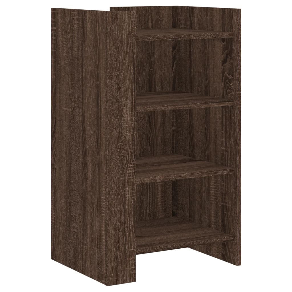 VidaXL Dressoir 45x35x75 cm bewerkt hout bruin eikenkleur
