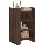 VidaXL Dressoir 45x35x75 cm bewerkt hout bruin eikenkleur
