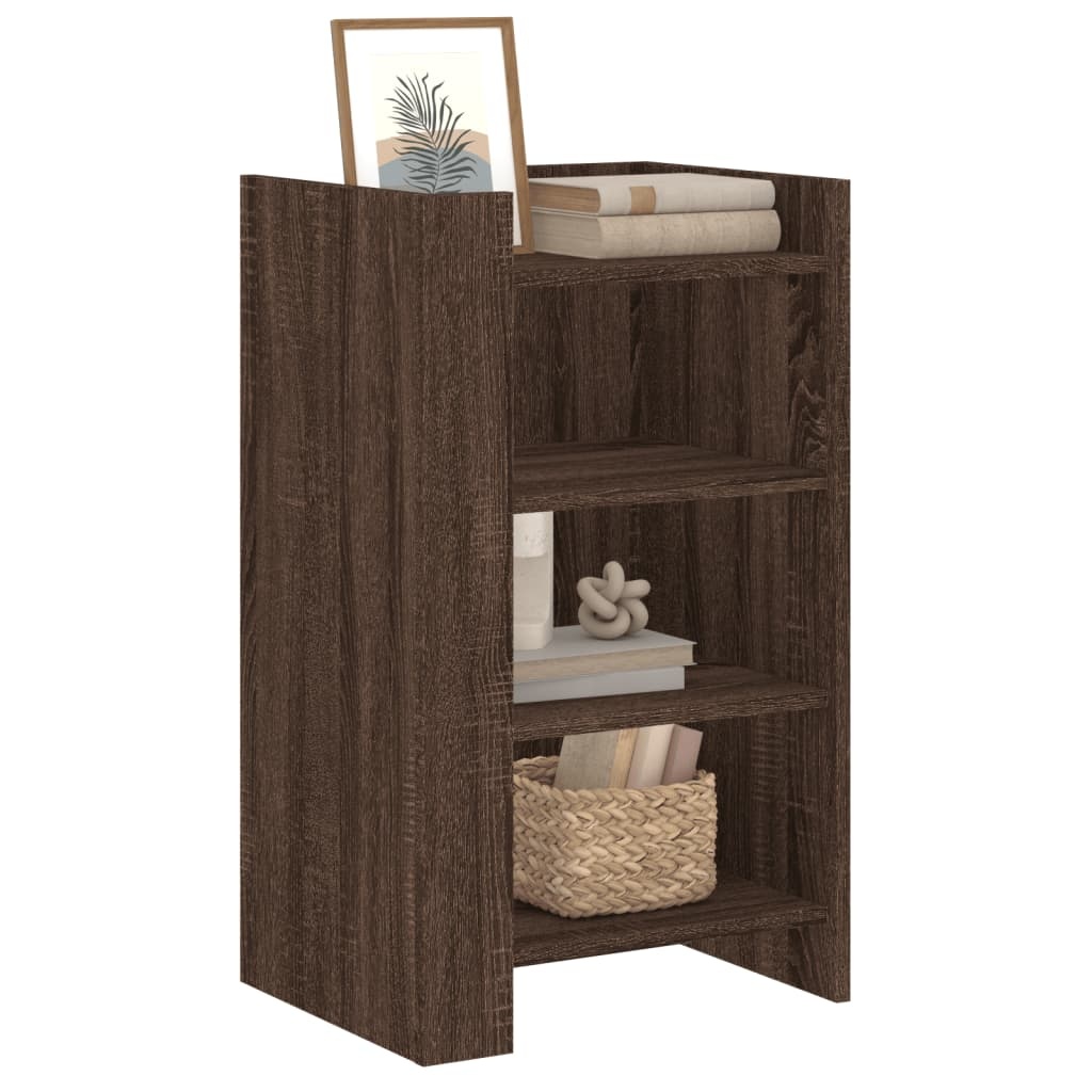 VidaXL Dressoir 45x35x75 cm bewerkt hout bruin eikenkleur