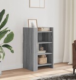 VidaXL Dressoir 45x35x75 cm bewerkt hout grijs sonoma eikenkleurig