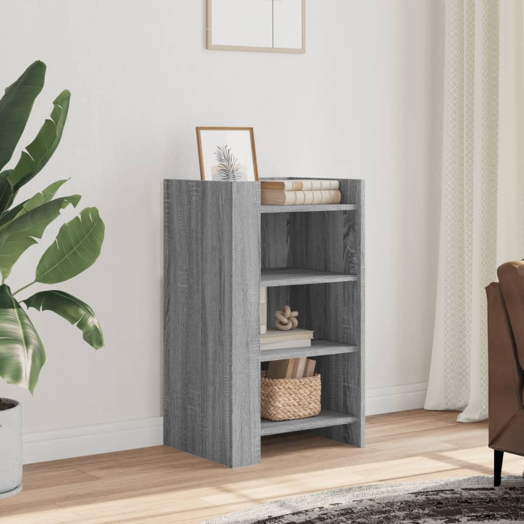 VidaXL Dressoir 45x35x75 cm bewerkt hout grijs sonoma eikenkleurig