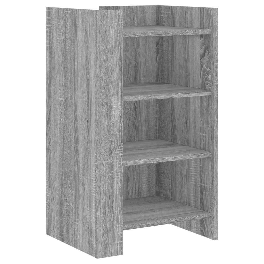 VidaXL Dressoir 45x35x75 cm bewerkt hout grijs sonoma eikenkleurig