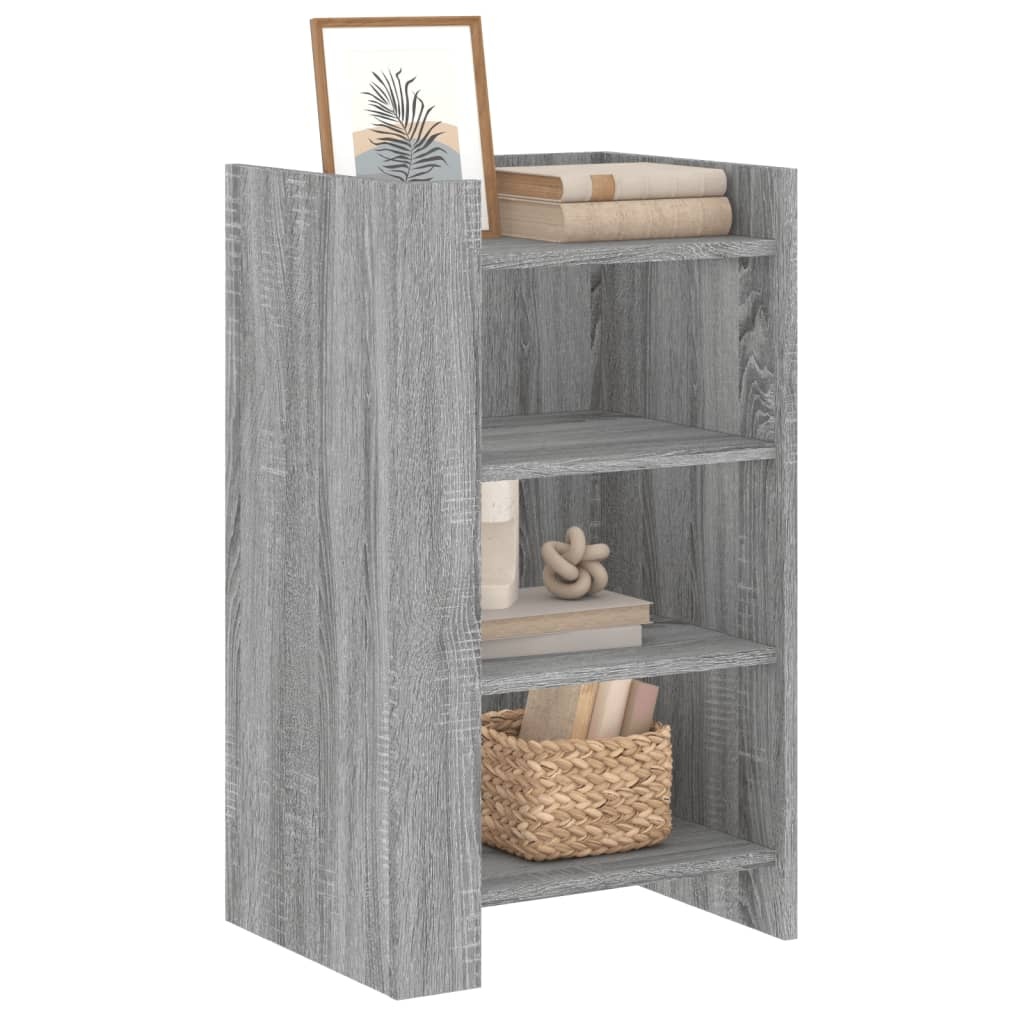 VidaXL Dressoir 45x35x75 cm bewerkt hout grijs sonoma eikenkleurig