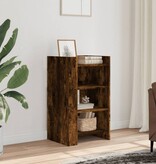 VidaXL Dressoir 45x35x75 cm bewerkt hout gerookt eiken