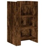 VidaXL Dressoir 45x35x75 cm bewerkt hout gerookt eiken