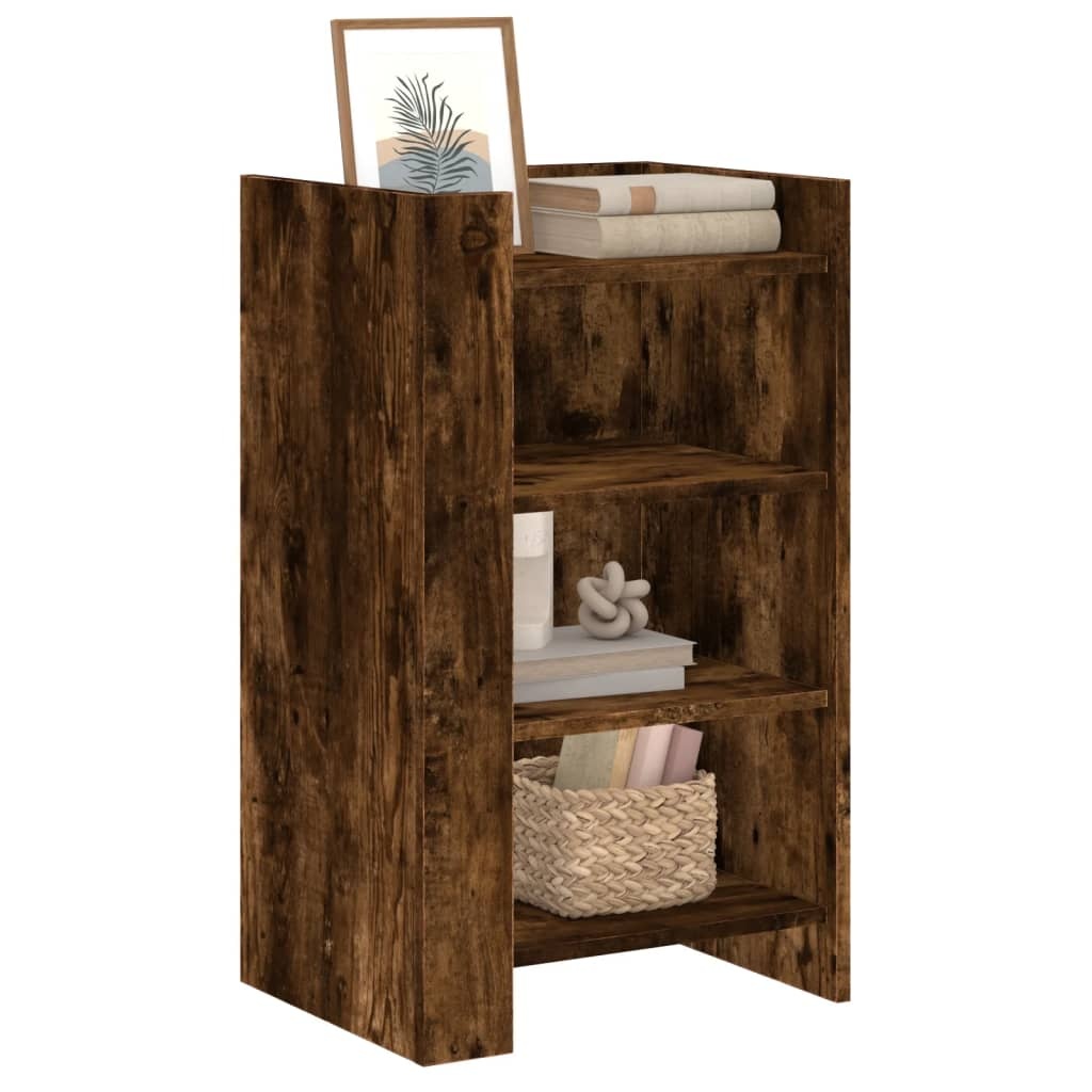 VidaXL Dressoir 45x35x75 cm bewerkt hout gerookt eiken