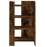 VidaXL Dressoir 45x35x75 cm bewerkt hout gerookt eiken