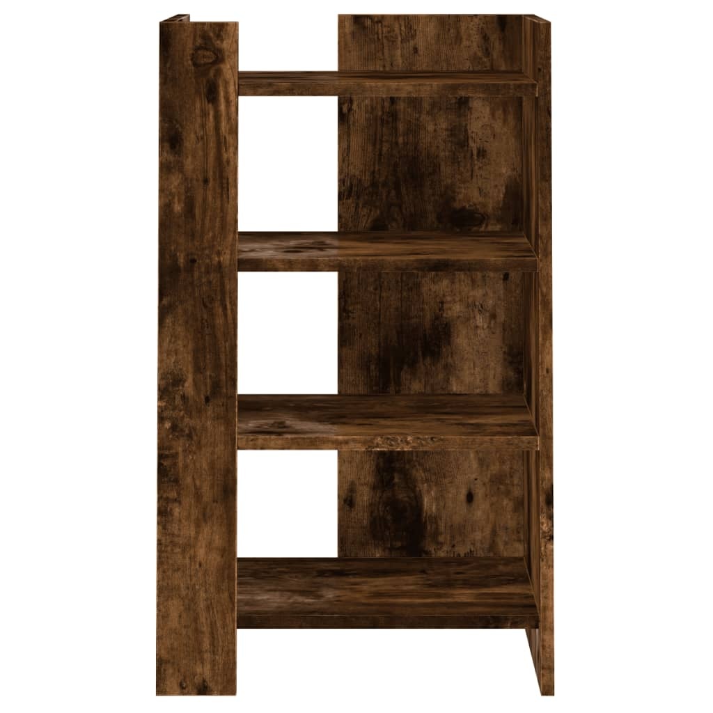 VidaXL Dressoir 45x35x75 cm bewerkt hout gerookt eiken