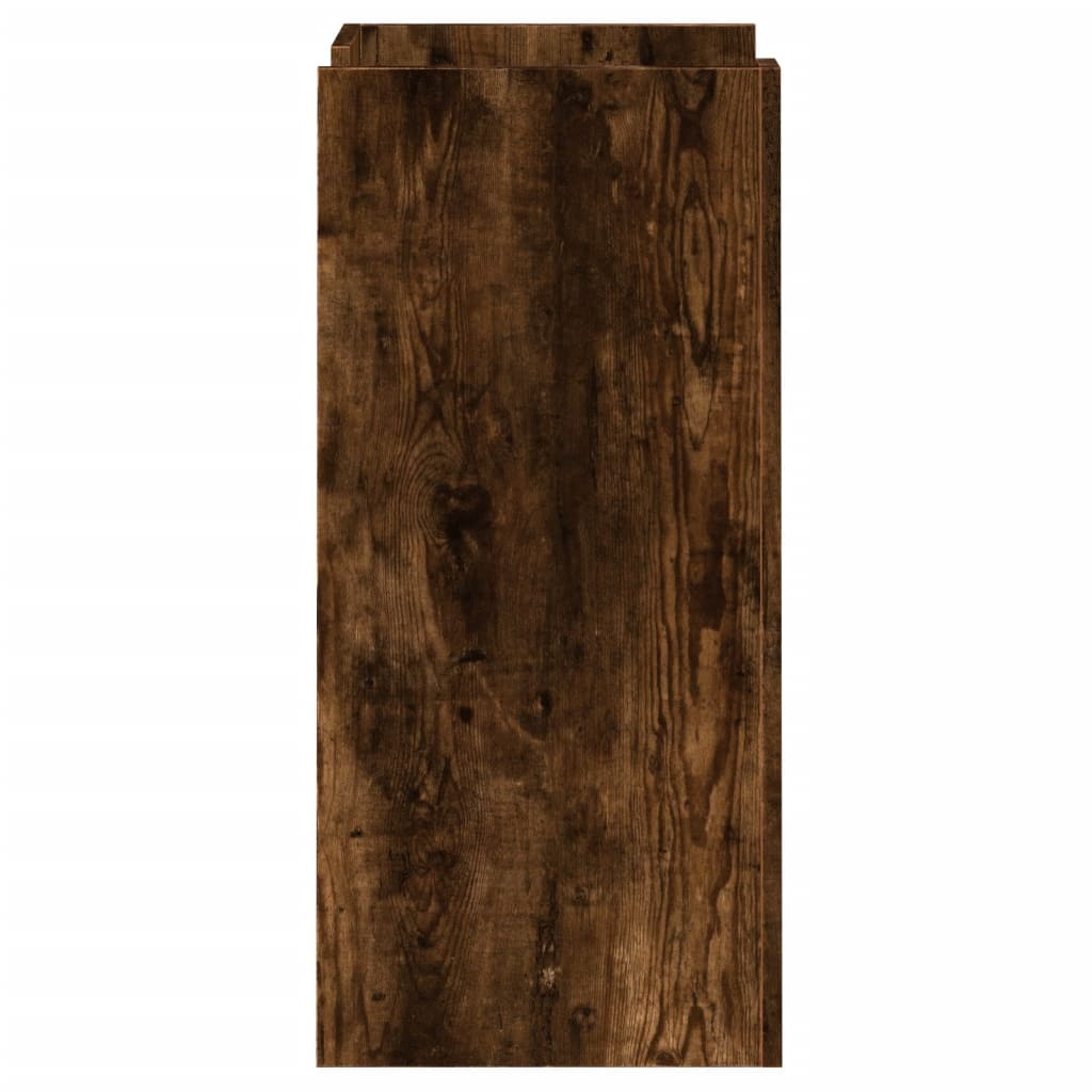 VidaXL Dressoir 45x35x75 cm bewerkt hout gerookt eiken