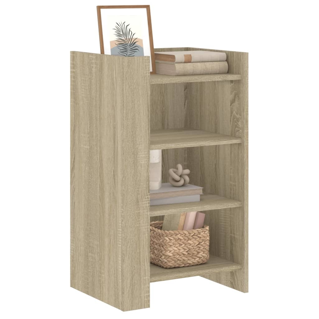 VidaXL Dressoir 45x35x75 cm bewerkt hout sonoma eikenkleurig