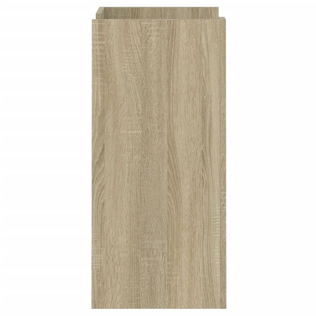 VidaXL Dressoir 45x35x75 cm bewerkt hout sonoma eikenkleurig