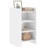 VidaXL Dressoir 45x35x75 cm bewerkt hout wit
