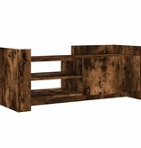 VidaXL Tv-meubel 100x35x40 cm bewerkt hout gerookt eikenkleurig