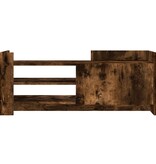 VidaXL Tv-meubel 100x35x40 cm bewerkt hout gerookt eikenkleurig