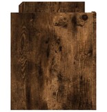 VidaXL Tv-meubel 100x35x40 cm bewerkt hout gerookt eikenkleurig
