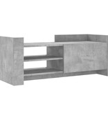 VidaXL Tv-meubel 100x35x40 cm bewerkt hout betongrijs