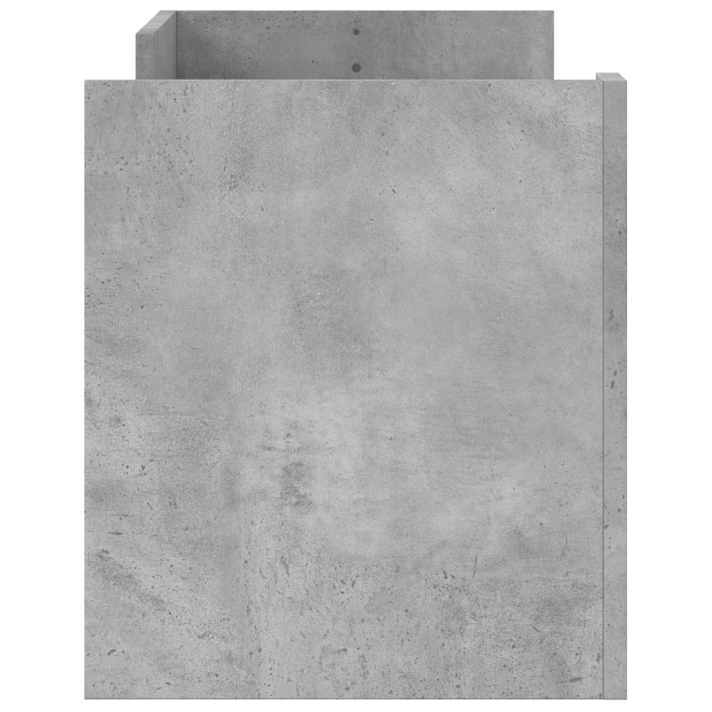 VidaXL Tv-meubel 100x35x40 cm bewerkt hout betongrijs