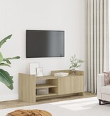 VidaXL Tv-meubel 100x35x40 cm bewerkt hout sonoma eikenkleurig
