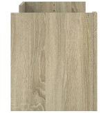 VidaXL Tv-meubel 100x35x40 cm bewerkt hout sonoma eikenkleurig