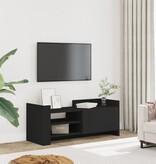 VidaXL Tv-meubel 100x35x40 cm bewerkt hout zwart