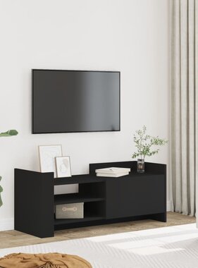 VidaXL Tv-meubel 100x35x40 cm bewerkt hout zwart