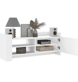 VidaXL Tv-meubel 100x35x40 cm bewerkt hout wit