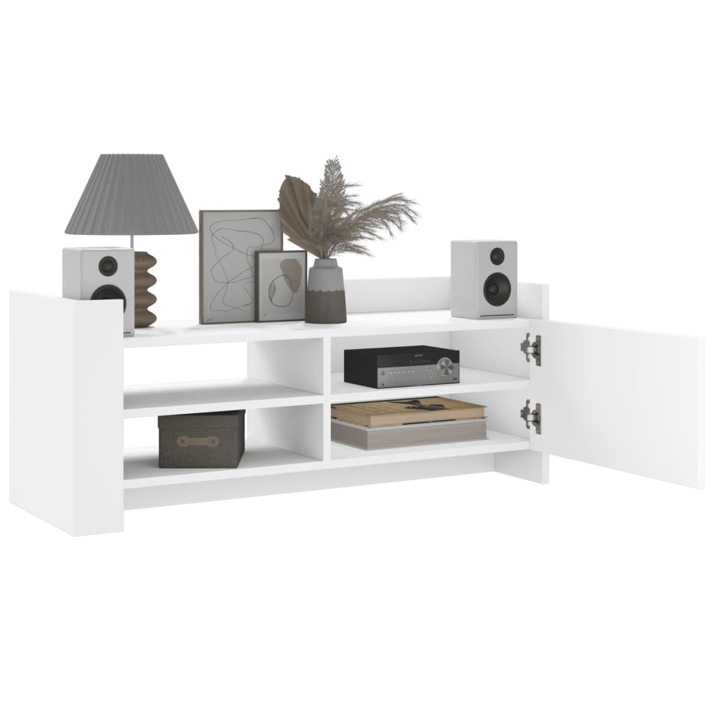 VidaXL Tv-meubel 100x35x40 cm bewerkt hout wit