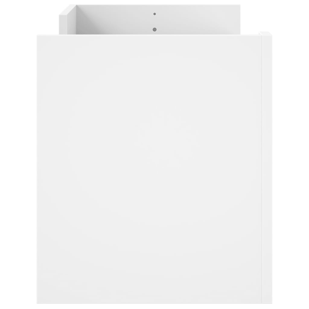 VidaXL Tv-meubel 100x35x40 cm bewerkt hout wit