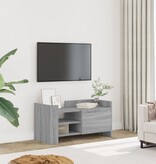 VidaXL Tv-meubel 80x35x40 cm bewerkt hout grijs sonoma eikenkleurig